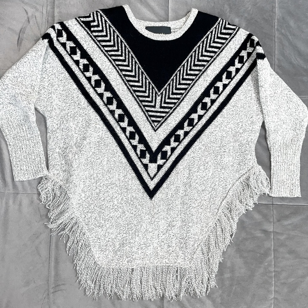 Elegant/casual poncho